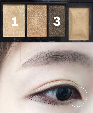 大地色眼影畫法圖解 kate骨干眼影教程 大地色眼影畫法圖解 kate骨干眼影教程