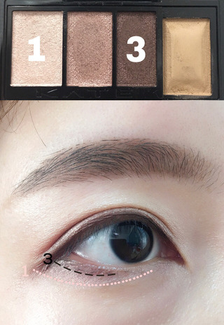 大地色眼影畫法圖解 kate骨干眼影教程 大地色眼影畫法圖解 kate骨干眼影教程