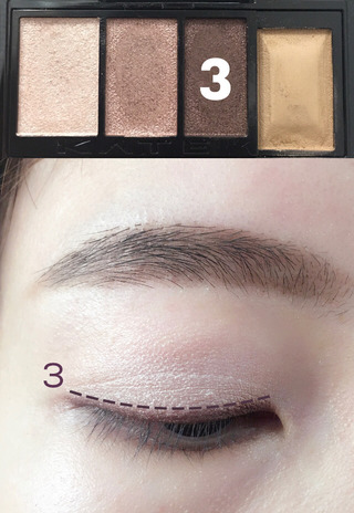 大地色眼影畫法圖解 kate骨干眼影教程 大地色眼影畫法圖解 kate骨干眼影教程