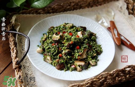 香椿和平菇能一起吃嗎？香椿和香菇能一起吃嗎？