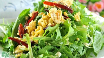 苦苣能和雞蛋一起吃嗎？苦苣能炒雞蛋嗎