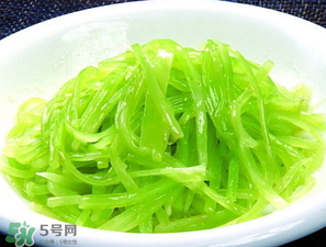 萵筍皮能吃嗎？萵筍皮的做法大全圖解