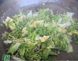 苦苣能和雞蛋一起吃嗎？苦苣能炒雞蛋嗎