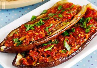 烤茄子的蒜蓉怎么做？燒烤茄子的蒜蓉做法？