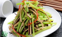 芹菜不能和什么一起吃？芹菜不能跟什么一起吃