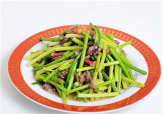 蒜苔尖怎么做好吃？蒜苔尖怎么吃