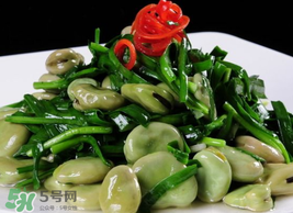 蠶豆和韭菜能一起吃嗎？韭菜炒蠶豆的做法