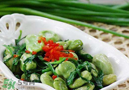 蠶豆和韭菜能一起吃嗎？韭菜炒蠶豆的做法