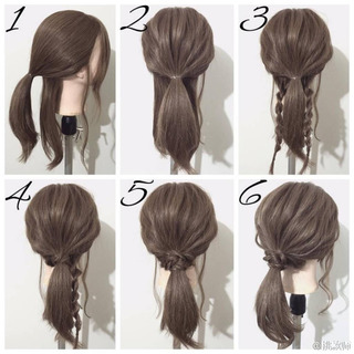 夏天好看的編發(fā)發(fā)型及編法步驟圖解 夏天好看的編發(fā)發(fā)型及編法步驟圖解