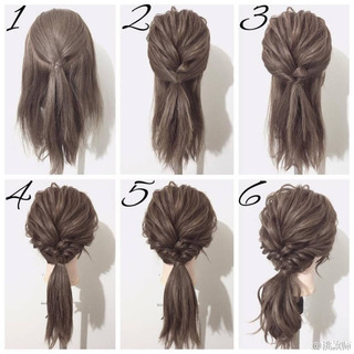 夏天好看的編發(fā)發(fā)型及編法步驟圖解 夏天好看的編發(fā)發(fā)型及編法步驟圖解