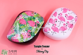tangle teezer火烈鳥梳子多少錢？tangle teezer和skinnydip合作梳子