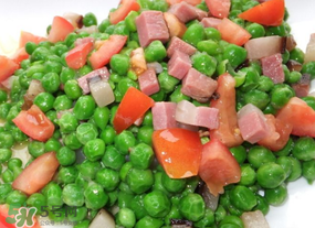 豌豆和火腿能一起吃嗎？豌豆炒火腿腸的做法