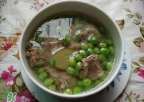 豌豆和排骨能一起燉嗎？豌豆和排骨能一起吃嗎？