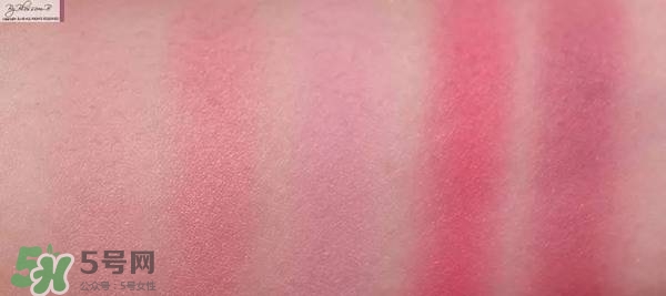 canmake單色啞光腮紅色號試色 canmake單色腮紅試色圖