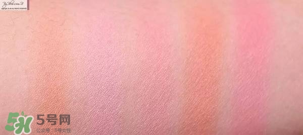 canmake單色啞光腮紅色號試色 canmake單色腮紅試色圖