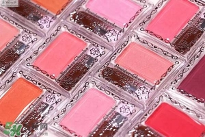 canmake單色啞光腮紅色號試色 canmake單色腮紅試色圖