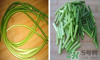 蒜薹怎么摘？蒜薹怎么擇？