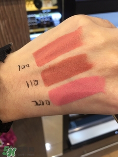 雅詩蘭黛純色之愛唇膏色號_試色圖 雅詩蘭黛純色之愛唇膏色號_試色圖