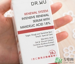 dr.wu達(dá)爾膚杏仁酸18怎么用？dr.wu杏仁酸18使用方法