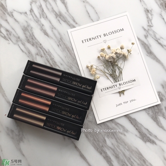 美寶蓮眉膠試色圖片與試用報(bào)告 美寶蓮眉膠試色圖片與試用報(bào)告