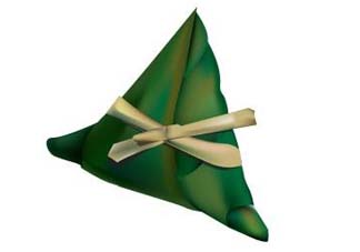 三角粽子怎么包？三角粽子的包法圖解