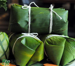 粽子葉煮出來是綠色是怎么回事？