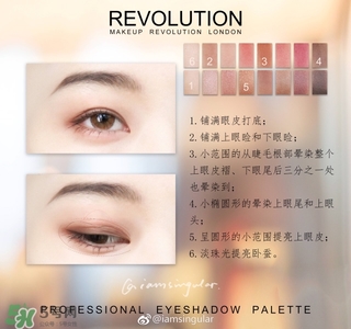 makeup revolution眼影怎么樣？makeup revolution眼影好用嗎？