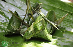 ?竹葉怎么包粽子？?竹葉粽子的包法