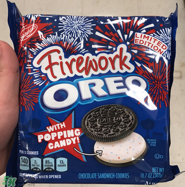 跳跳糖口味的奧利奧好吃嗎？奧利奧煙花口味好吃嗎？