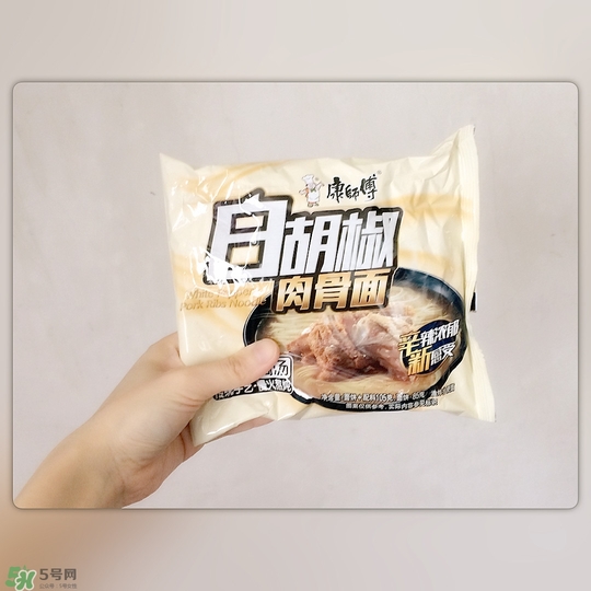 康師傅白胡椒肉骨面好吃嗎？康師傅白胡椒方便面味道怎樣