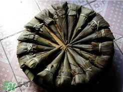 三角粽子怎么綁？三角粽子怎么綁繩子圖解？