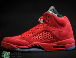 air jordan 5 red suede多少錢？喬丹5代紅色麂皮專柜價格