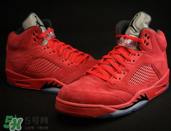 air jordan 5 red suede多少錢？喬丹5代紅色麂皮專柜價格