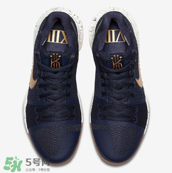 nike kyrie 3黑黃潑墨款多少錢？耐克歐文三代黑黃配色專柜價格