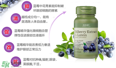 GNC健安喜葉黃素怎么樣_怎么吃_說明書 GNC健安喜葉黃素怎么樣_怎么吃_說明書