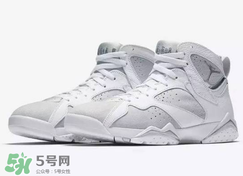 air jordan 7 pure platinum多少錢(qián)？AJ7白銀配色專(zhuān)柜價(jià)格