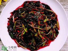 莧菜為什么會(huì)掉色？紅莧菜為什么會(huì)掉色？