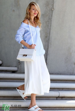 七分闊腿褲怎么搭配衣服？七分闊腿褲配什么上衣？