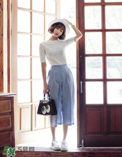 七分闊腿褲搭配什么鞋子？七分闊腿褲搭配鞋子圖片