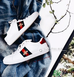 gucci小白鞋怎么看真假？古馳小白鞋真假辨別