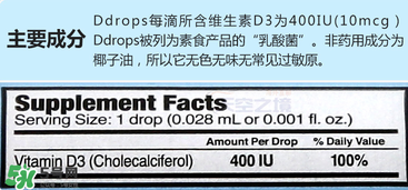 ddrops d3有副作用嗎？ddrops d3有不良反應(yīng)嗎？