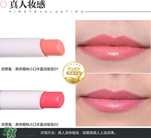 佰草集口紅怎么樣？佰草集口紅色號試色