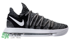 nike kd 10 oreo多少錢？耐克杜蘭特10代奧利奧配色專柜價格