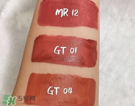 gogotales唇釉怎么樣？gogotales唇釉試色