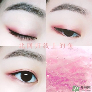 愛麗小屋櫻花眼影畫法 愛麗小屋櫻花眼影盤教程 愛麗小屋櫻花眼影畫法 愛麗小屋櫻花眼影盤教程