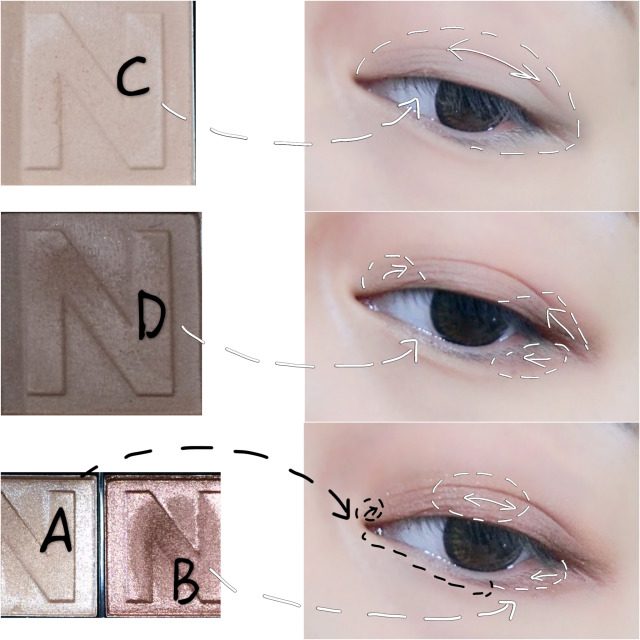 novo眼影好用嗎？novo眼影試色與用法