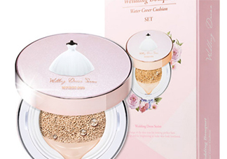 merbliss婚紗氣墊怎么樣？merbliss婚紗氣墊bb色號試色