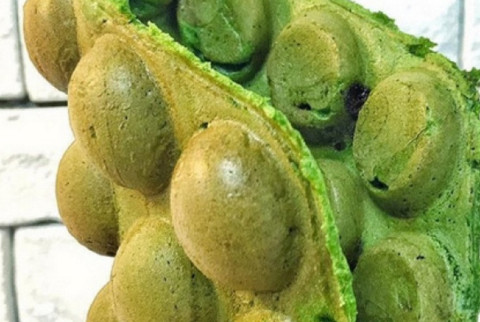 抹茶雞蛋仔怎么做綠？抹茶雞蛋仔的做法