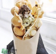 雞蛋仔冰淇淋怎么吃？雞蛋仔冰淇淋用硬冰淇淋還是軟冰淇淋