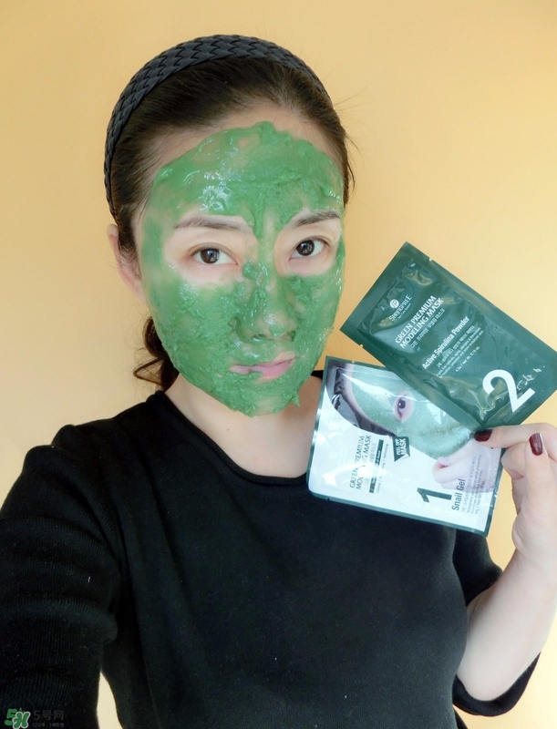 香蒲麗綠色面膜怎么用？香蒲麗綠色水光面膜使用方法
